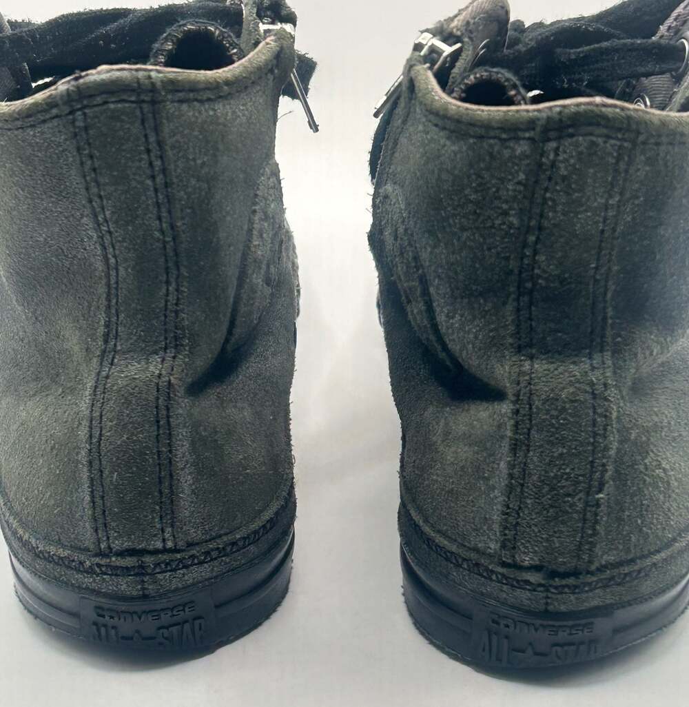 Converse Chuck Taylor All Star Metallic Suede High-Top Side Zip Sneakers - Picture 3 of 7